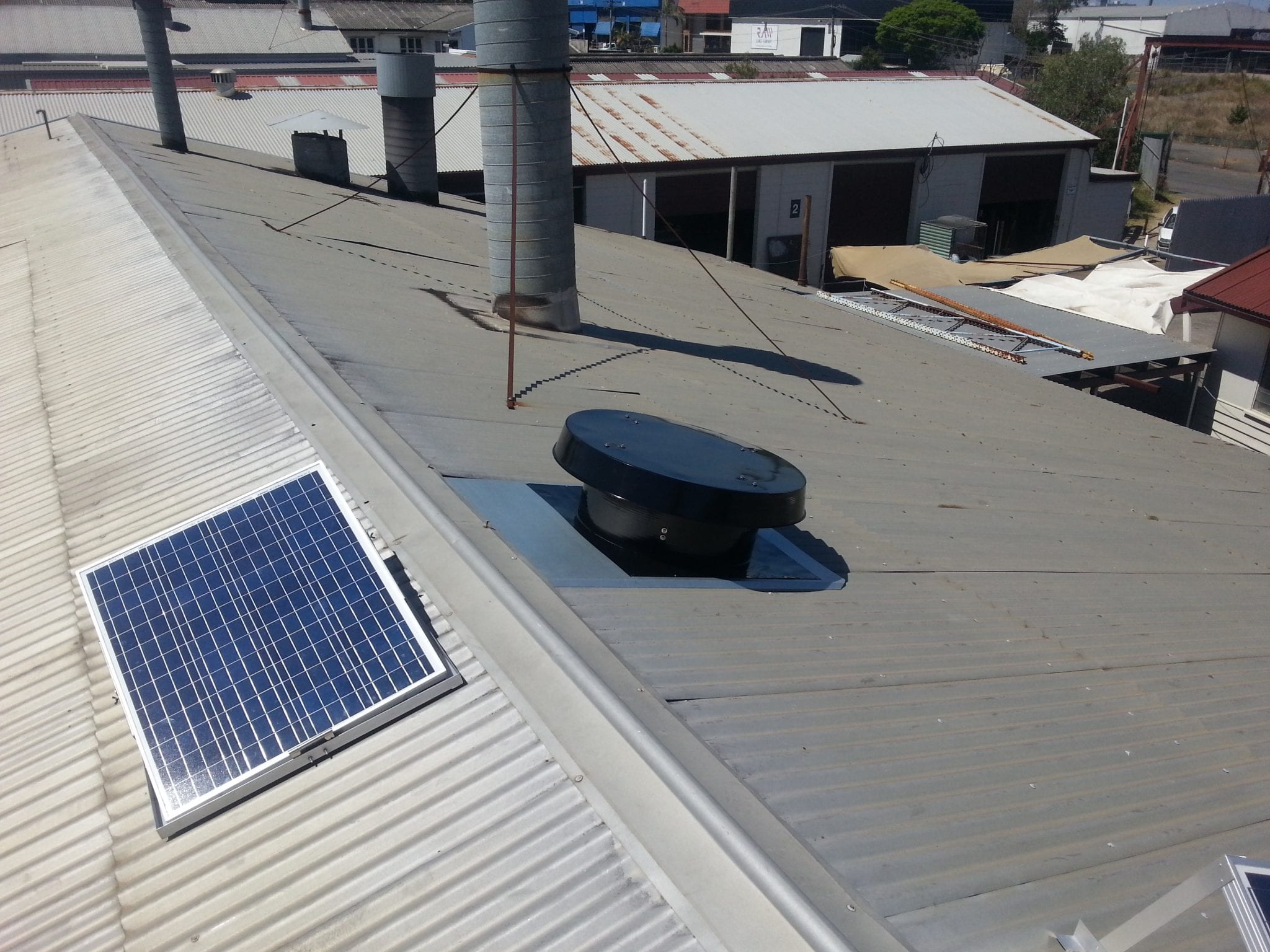 commercial exhaust fans solar whiz