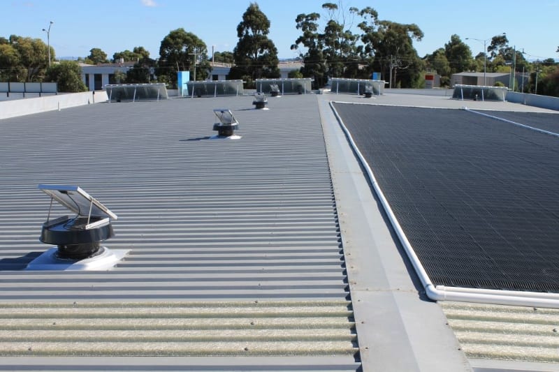 solar-powered roof fans