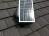 Solar Extractor fan for Solar Cooling