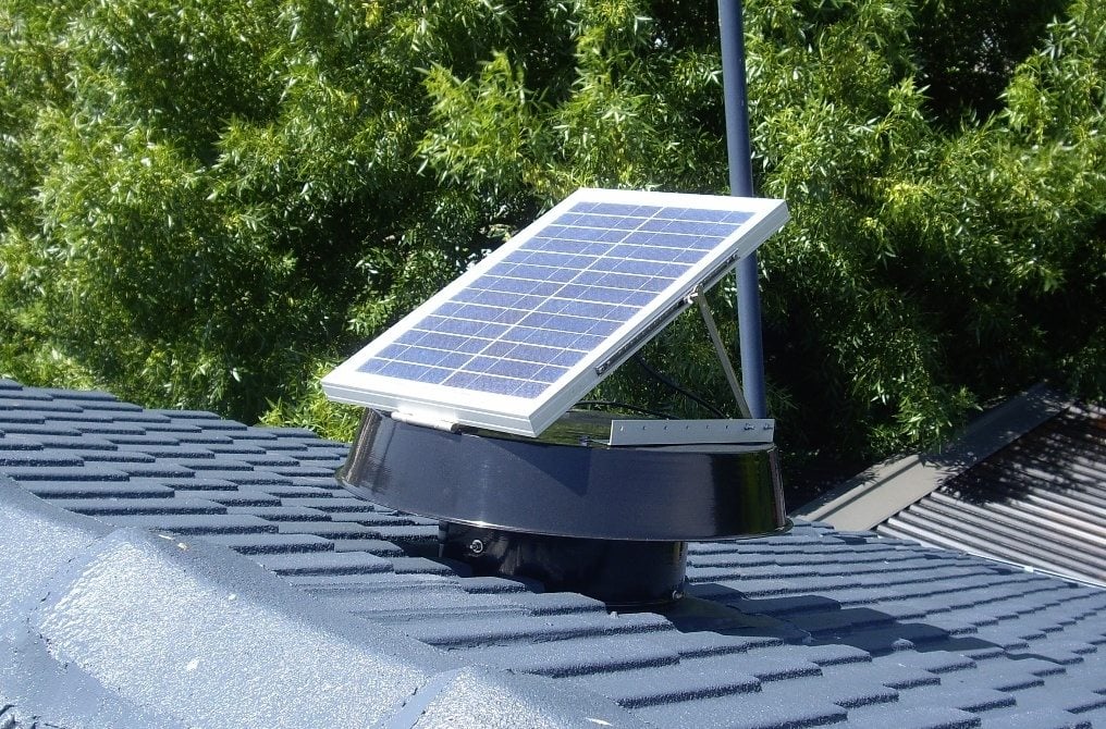 Exhaust Fan for Roof Ventilation Solar Exhaust Fan Solar Whiz