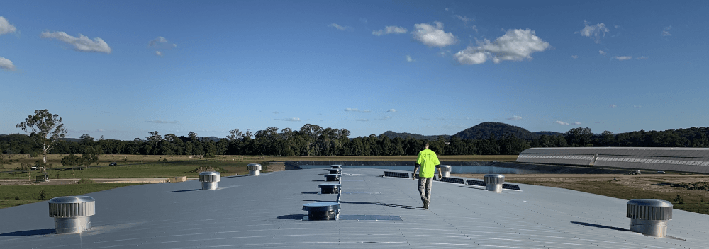 Solar Whiz Commercial installation at Vertical Farms, Queensland