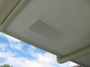 eave vent installation