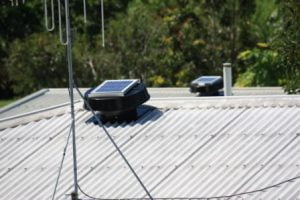 2 Solar Whiz units used to reduce the heat load on apartments