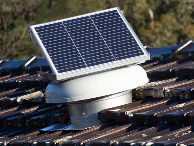 best solar powered roof vent