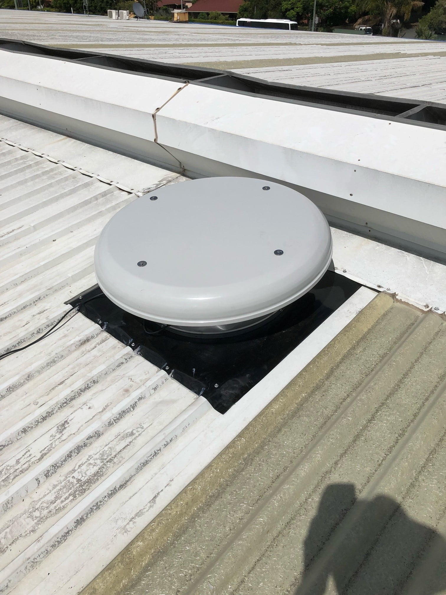 Commercial Unit on a roof