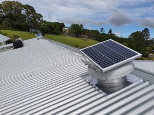 How many fans for Solar Roof Ventilation for Homes