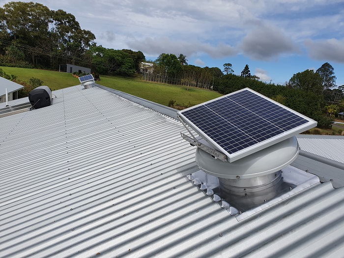 solar powered fans