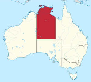 Northern Territory outline