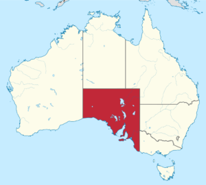 South Australia outline