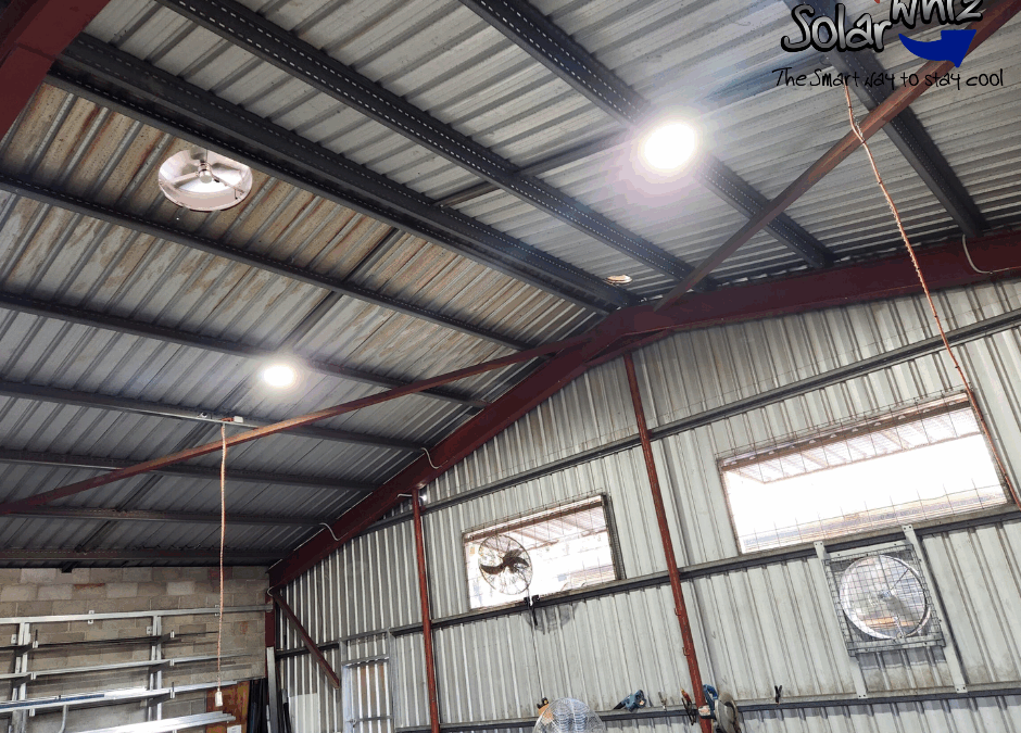 roof mounted exhaust fans and wall-mounted exhaust fans - solar whiz