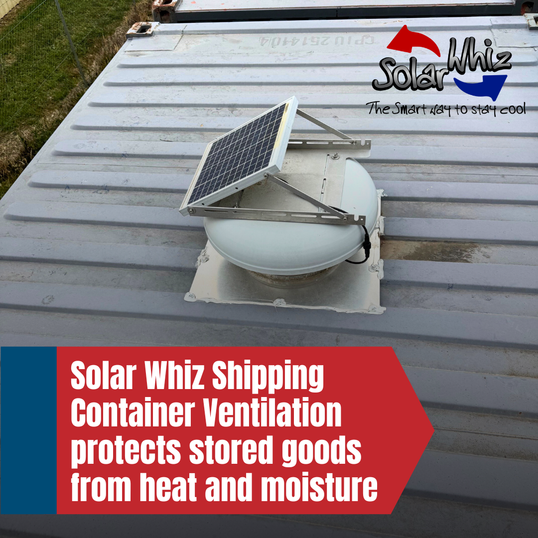 improved shipping container ventilation by solar whiz improved shipping container ventilation by solar whiz